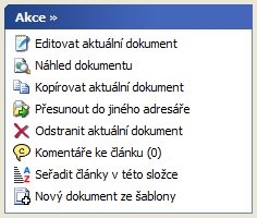 Místní nabídky